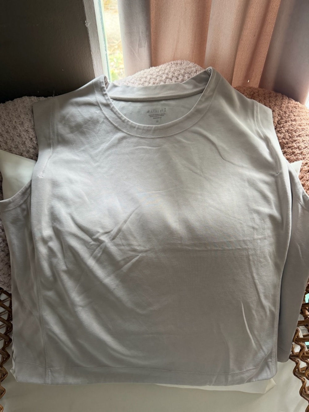 Athleta Seasoft Tank Sweatshirt